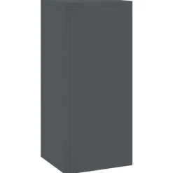 Plantestativer^Planteholdere 2 stk - Minimalistisk Stål | Farve: Antracit | Størrelse: 24x24x55 cm