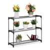 New Plantehylde, 72x91x28 cm, Sort Krukker & Plantebeholdere
