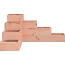Clearance Plantekasse 4 niveauer i massivt douglasgran | Størrelse: 80,5x79x36 cm Plantningsbænke