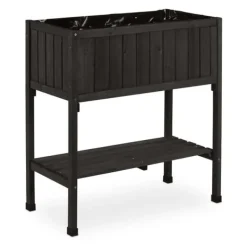 Discount Plantekasse, Hævet Fyrretræ, 80x74x38 cm Plantningsbænke
