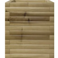 Plantningsbænke^Plantekasse i fyrretræ - Imprægneret og robust | Størrelse: 110x40x49,5 cm