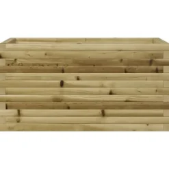 Sale Plantekasse i imprægneret fyrretræ - Robust og dekorativ | Størrelse: 90x40x45,5 cm Krukker & Plantebeholdere
