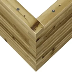 Sale Plantekasse i imprægneret fyrretræ - Robust og dekorativ | Størrelse: 90x40x45,5 cm Krukker & Plantebeholdere
