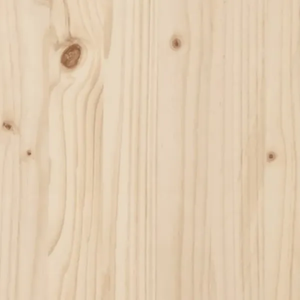 Plantningsbænke^Plantekasse i massivt fyrretræ - Dekorativ have- og altankasse | Størrelse: 100x40x50 cm