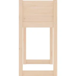 Outlet Plantekasse i massivt fyrretræ - Robust og dekorativ | Størrelse: 78x40x81 cm Plantningsbænke