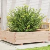 Sale Plantekasse i massivt fyrretræ - 90x90x26,5 cm | Størrelse: 90x90x26,5 cm Plantningsbænke