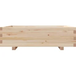 Sale Plantekasse i massivt fyrretræ - 90x90x26,5 cm | Størrelse: 90x90x26,5 cm Plantningsbænke