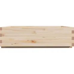 Sale Plantekasse i massivt fyrretræ - 90x90x26,5 cm | Størrelse: 90x90x26,5 cm Plantningsbænke