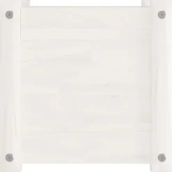 Krukker & Plantebeholdere^Plantekasse i massivt fyrretræ - Ideel til planter og blomster | Størrelse: 31x31x31 cm | Farve: Hvid