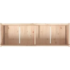 Krukker & Plantebeholdere^Plantekasse i massivt fyrretræ - Dekorativ havekasse | Størrelse: 150x50x70 cm