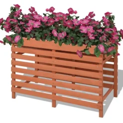 Plantningsbænke^Plantekasse i træ - Dyrk grøntsager og blomster | Størrelse: 100x50x71 cm