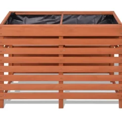 Plantningsbænke^Plantekasse i træ - Dyrk grøntsager og blomster | Størrelse: 100x50x71 cm