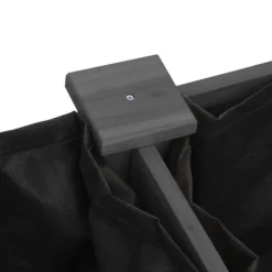 Sale Plantekasse med foring 161x45x76 cm - Massivt fyrretræ | Farve: Grå Plantningsbænke