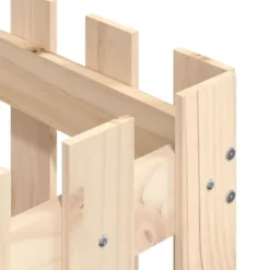 Plantekasse med stakitdesign i massivt fyrretræ | Størrelse: 50x50x50 cm Krukker & Plantebeholdere