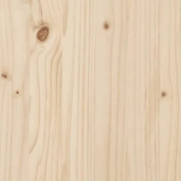 Plantekasse med stakitdesign i massivt fyrretræ | Størrelse: 50x50x50 cm Krukker & Plantebeholdere