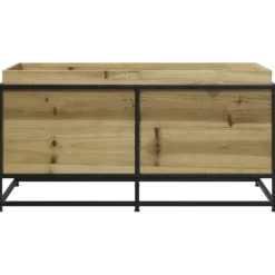 Plantningsbænke^Plantekasse til haven - Imprægneret fyrretræ | Størrelse: 100x40x50 cm