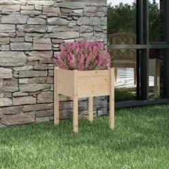 New Plantekasse 50x50x70 cm massivt fyrretræ - Plantekasse - Plantekasser - Home & Living Plantningsbænke