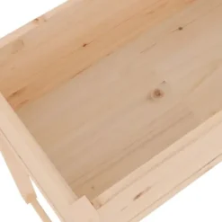 Plantningsbænke^Plantekasse 78x40x81 cm massivt fyrretræ - Plantekasse - Plantekasser - Home & Living