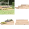 Online Plantekasse 78x78x27 cm massivt fyrretræ - Plantekasse - Plantekasser - Home & Living Krukker & Plantebeholdere