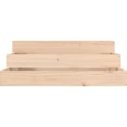 Online Plantekasse 78x78x27 cm massivt fyrretræ - Plantekasse - Plantekasser - Home & Living Krukker & Plantebeholdere