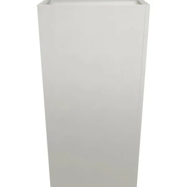 Krukker & Plantebeholdere^Plantekasser 2 stk. rustfrit stål - 45x45x75 cm | Farve: Sølv