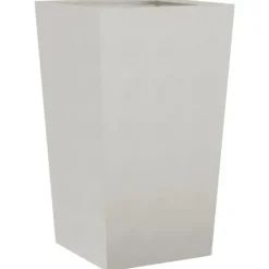 Krukker & Plantebeholdere^Plantekasser 2 stk. rustfrit stål - 45x45x75 cm | Farve: Sølv