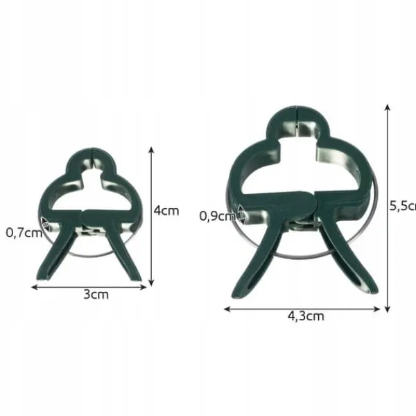 Discount Planteklemmer - 108 stk Plantestøtter Krukker & Plantebeholdere