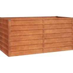 Sale Plantekrukker - Living højbed 160x80x77 cm cortenstål rustfarvet Krukker & Plantebeholdere