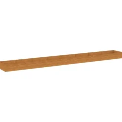 Krukker & Plantebeholdere^Plantekrukker - Living højbed 770x100x36 cm cortenstål