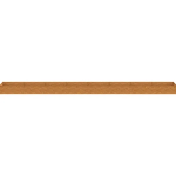 Krukker & Plantebeholdere^Plantekrukker - Living højbed 770x100x36 cm cortenstål
