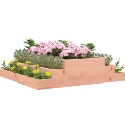 Krukker & Plantebeholdere^Plantekrukker - Living plantekasse 110x110x27 cm massivt douglasgran