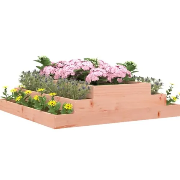 Krukker & Plantebeholdere^Plantekrukker - Living plantekasse 110x110x27 cm massivt douglasgran