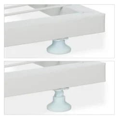 Discount Planteopsats, 96,5x44x22 cm, Hvid Plantestativer