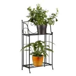 Krukker & Plantebeholdere^Planteopsats, 64,5x33,5x18 cm, Sort