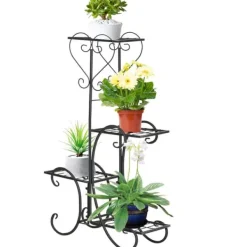 Sale Planteopsats, 45x24,5x80 cm, Sort Plantestativer