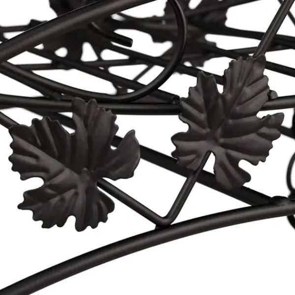 Plantestativer^Planteopsats, 69x70x60 cm, Sort, Metal