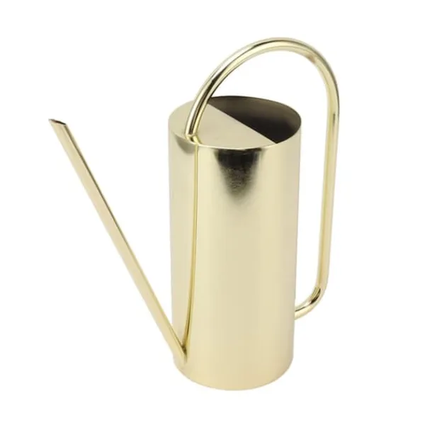 Vanding^Planter Vandkande Lang Tud 1500ml Stor Kapacitet Vandkedel Rustfrit Stål Potte Haveartikler Guld Farve