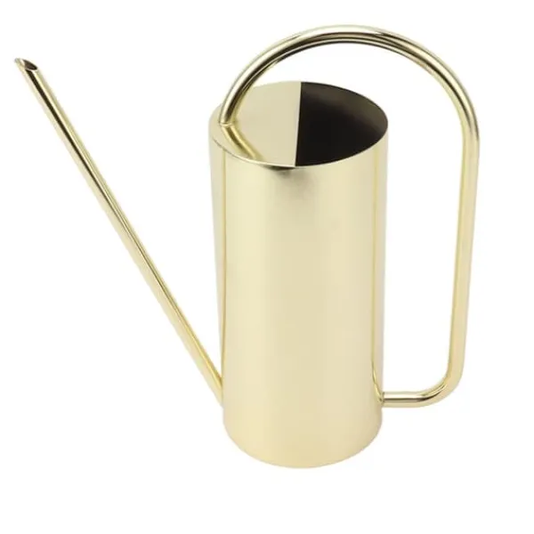 Vanding^Planter Vandkande Lang Tud 1500ml Stor Kapacitet Vandkedel Rustfrit Stål Potte Haveartikler Guld Farve