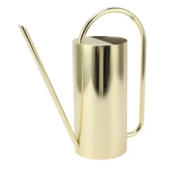 Vanding^Planter Vandkande Lang Tud 1500ml Stor Kapacitet Vandkedel Rustfrit Stål Potte Haveartikler Guld Farve