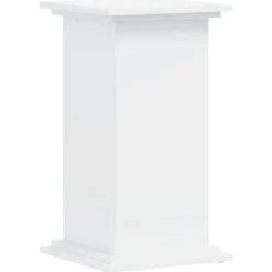 Hot Plantestativ i konstrueret træ - Stabilt og stilrent | Størrelse: 33x33x60 cm | Farve: Hvid Plantestativer