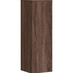Plantestativ i konstrueret træ - Højde 100 cm | Farve: Brun egetræsfarve | Størrelse: 33x33 cm Plantestativer