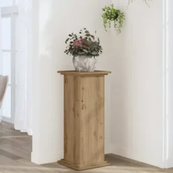 Best Plantestativ i konstrueret træ - Stabilt og stilrent | Størrelse: 33x33x80 cm Plantestativer