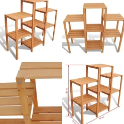 Sale Plantestativ til haven 97 x 31 x 87 cm - Plantestander - Plantestandere - Home & Living Plantestativer