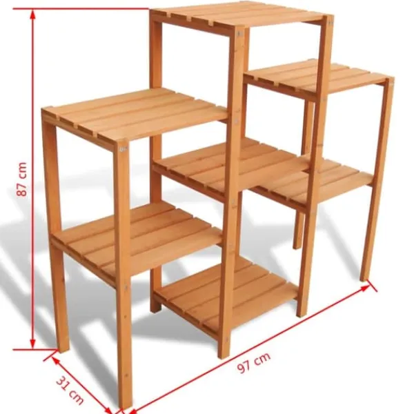 Sale Plantestativ til haven 97 x 31 x 87 cm - Plantestander - Plantestandere - Home & Living Plantestativer