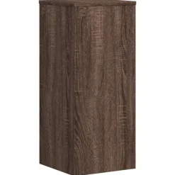 Plantestativer 2 stk. - Konstrueret træ | Farve: Brunt eg | Størrelse: 30x30x70 cm Plantestativer