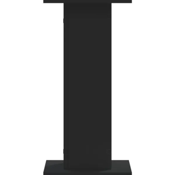 New Plantestativer 2 stk. - Slidstærkt konstrueret træ | Farve: Sort | Størrelse: 30x30x60 cm Plantestativer