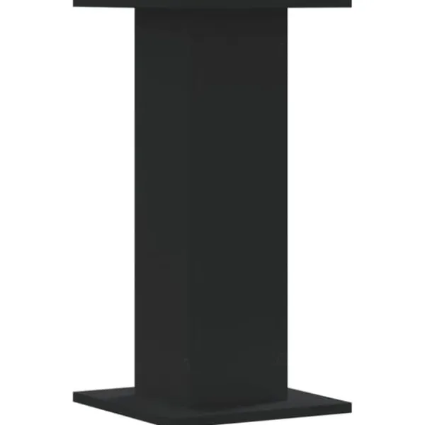 New Plantestativer 2 stk. - Slidstærkt konstrueret træ | Farve: Sort | Størrelse: 30x30x60 cm Plantestativer