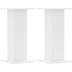 Plantestativer^Plantestativer 2 stk. - Slidstærkt konstrueret træ | Størrelse: 30x30x60 cm | Farve: Hvid