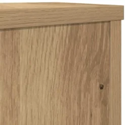 Plantestativer 2 stk. - Slidstærkt konstrueret træ | Størrelse: 15x15x20 cm | Farve: Egetræsfarvet Plantestativer