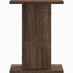 Plantestativer^Plantestativer 2 stk. - Slidstærkt konstrueret træ | Størrelse: 30x30x40 cm | Farve: Brun eg
